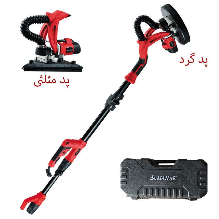 دستگاه سنباده زن محک مدل دیواری دو سر کد DWS-230D - تصویر 2